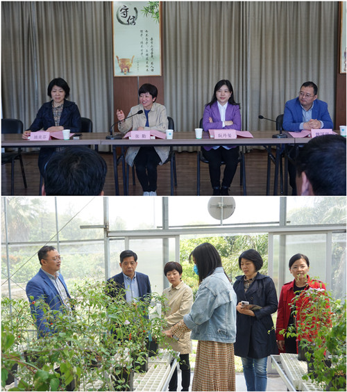4月28日,武义县委常委,统战部长张勤,常委副县长阮丹玺,县人大副主任