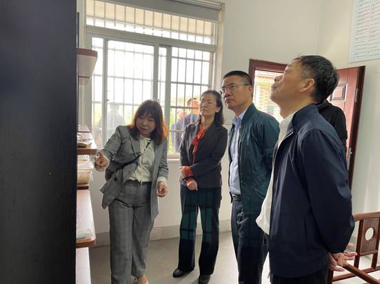 瓯海区政府副区长林杰一行莅所调研交流